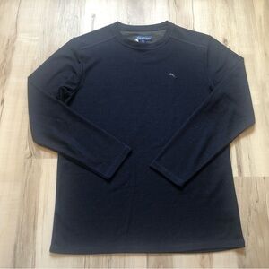 Tommy Bahama Men's Performance Long Sleeve Knit Crewneck Sweater - Dark Navy
